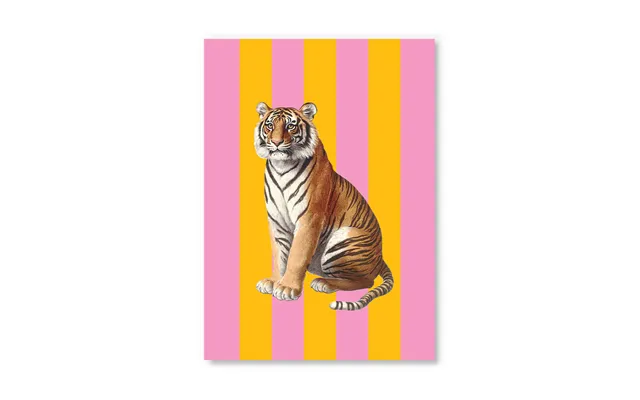 Striped Tiger Postcard