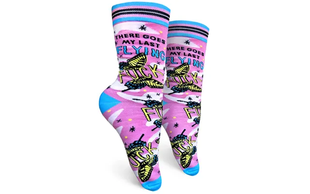 There Goes My Last Flying Fuck Womens Crew Socks