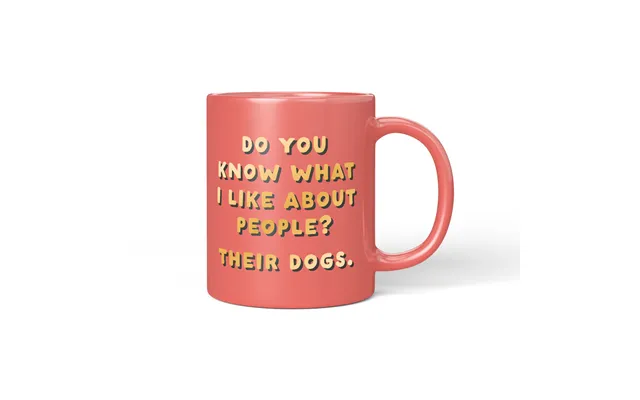 What I Like About People Ceramic Mug