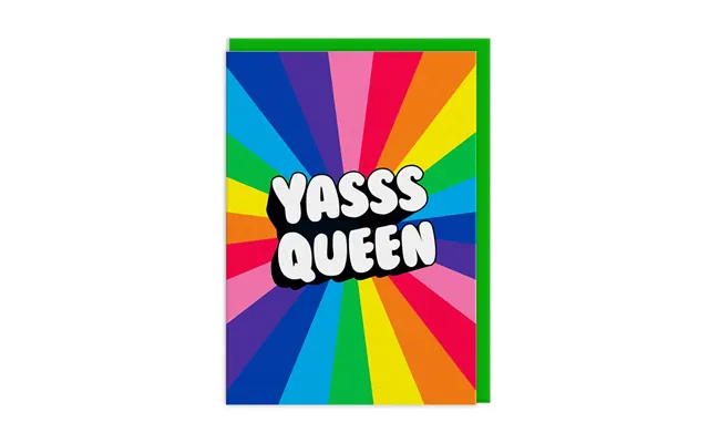 Yasss Queen Greeting Card