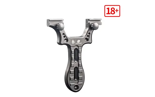 Hx Outdoors Edc-079b Aluminum Alloy Slingshot With Quick-clamp - Pre-drilled Sight Slots