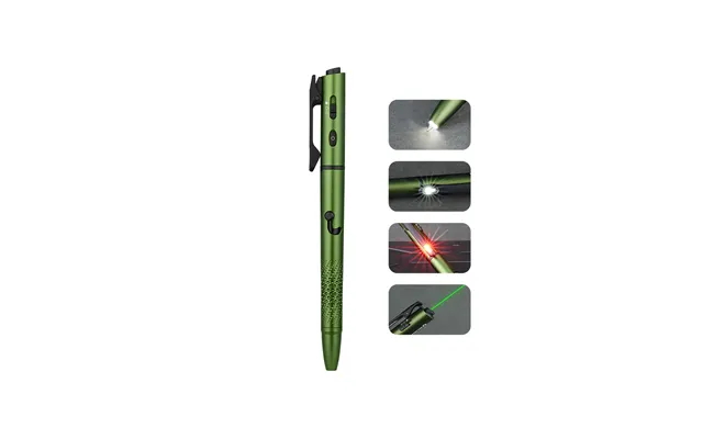 O'pen 3 Rechargeable 4-in-1 Penlight With Green Laser Pointer