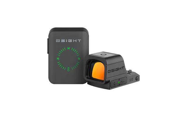 Osight Xr Enclosed Red Dot Sight With Ruggedized Miniature Reflex Footprint And 2 6 32 Moa Multi-reticle System