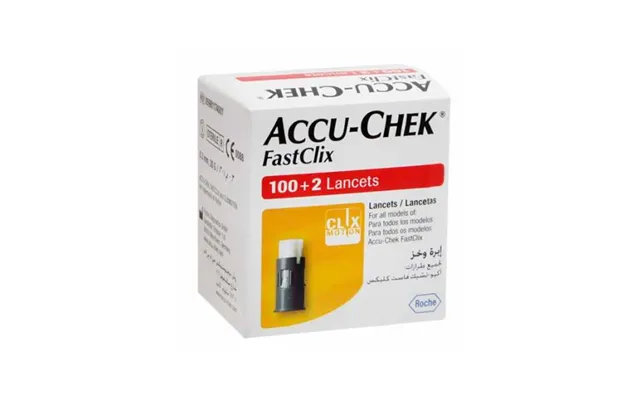 Accu-chek Fastclix 102u Lancets product image
