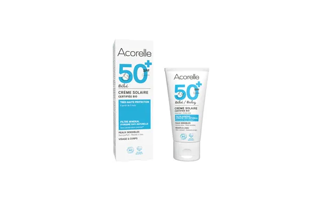 Acorelle Sunscreen For Children Spf 50 Fragrance Free 50 Ml
