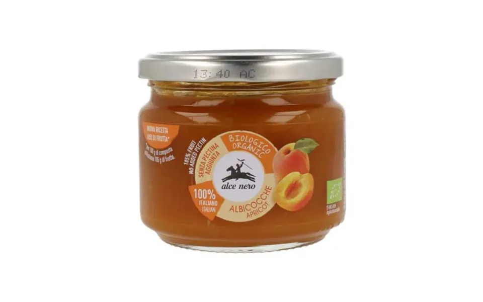 Alce Nero Organic Apricot Compote Spa Alce Nero 270g