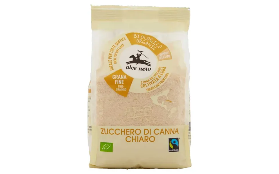 Alce Nero Organic Light Cane Sugar Alce Nero 500g