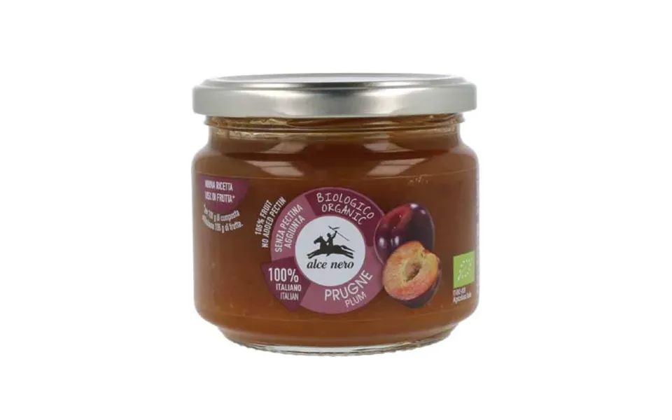 Alce Nero Organic Plum Compote Spa Alce Nero 270g