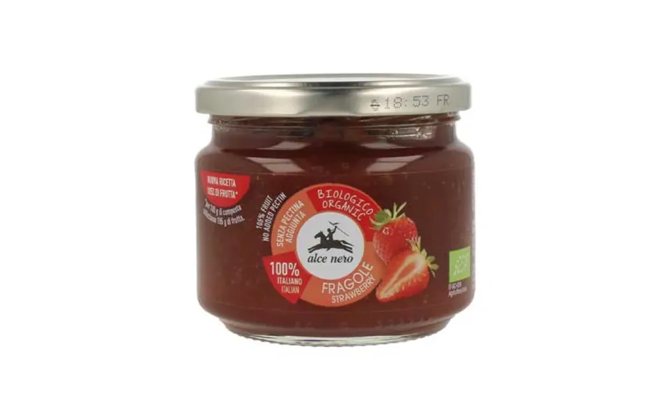 Alce Nero Organic Strawberry Compote Spa Alce Nero 270g