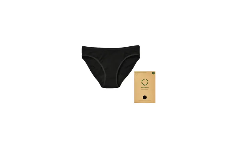 Allmatters Black Periodic Underwear Bikini - L