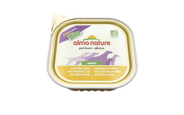 Almo Nature Bio Organic Maintenance Puppy With Chicken And Milk - 100gr product image