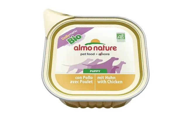 Almo Nature Bio Organic Maintenance Puppy With Chicken And Milk - 300gr product image
