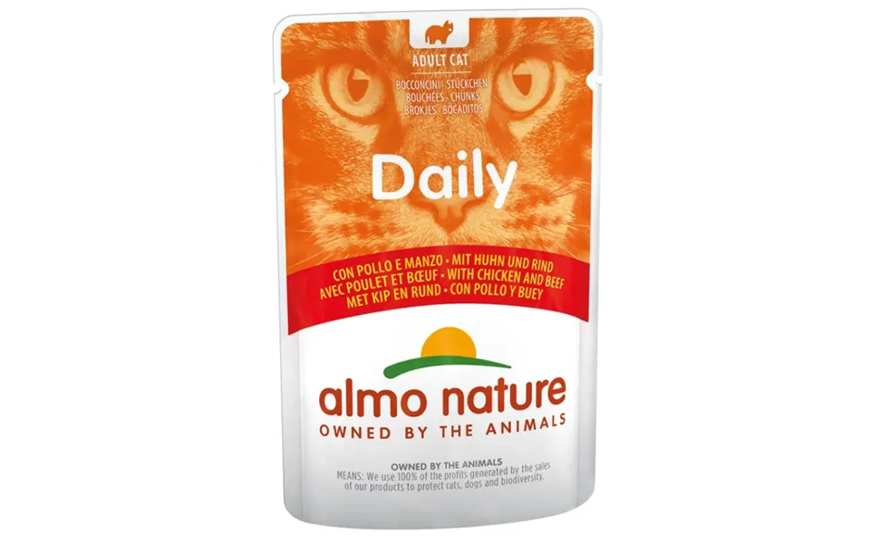 Almo Nature Daily Menu With Chicken And Beef - 70gr