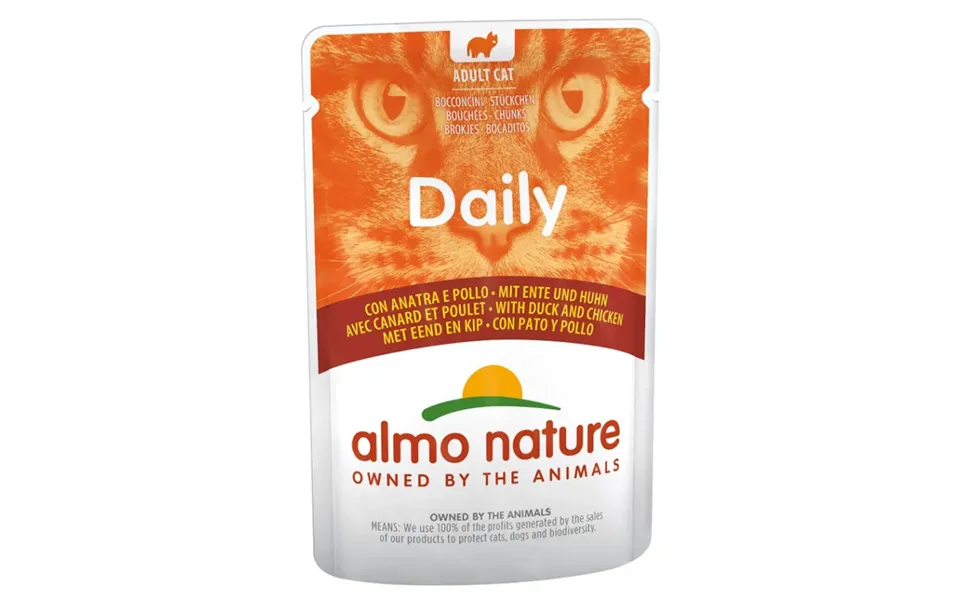 Almo Nature Daily Menu With Chicken And Duck - 70gr