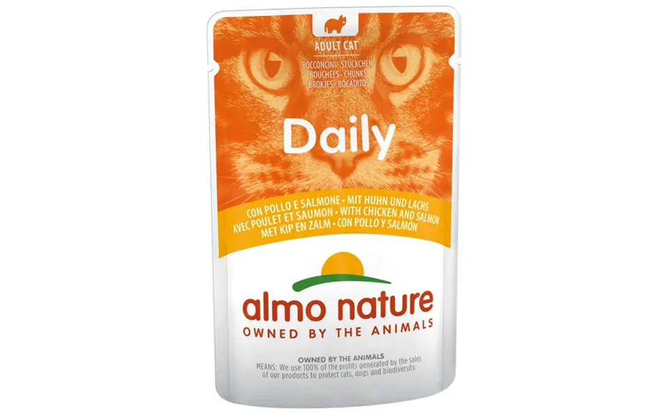 Almo Nature Daily Menu With Chicken And Salmon - 70gr