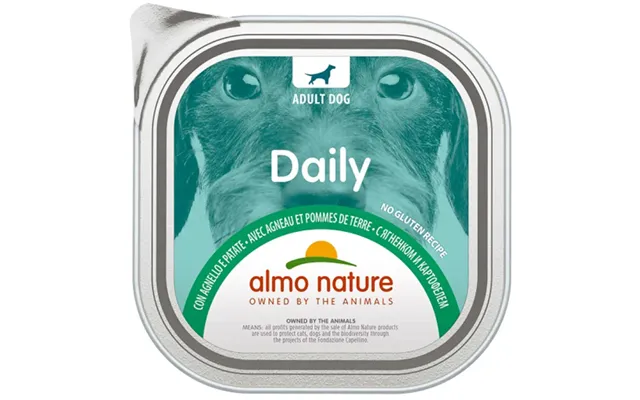 Almo Nature Daily Menu With Lamb And Potatoes - 100gr product image