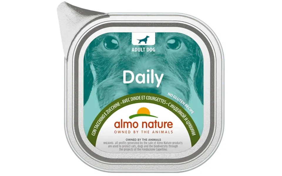 Almo Nature Daily Menu With Turkey And Zucchini - 100gr