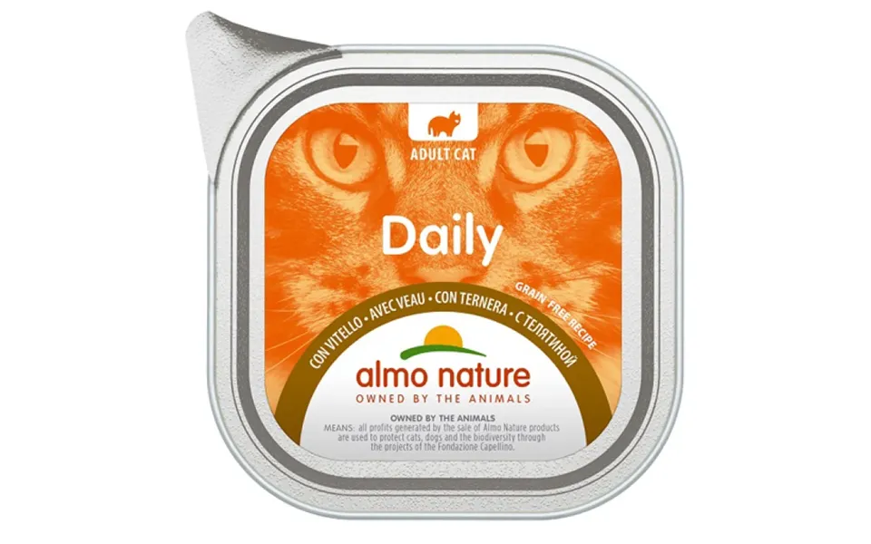 Almo Nature Daily Menu With Veal - 100gr