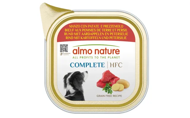 Almo Nature Hfc Dog Compl Beef Potatoes 150g product image