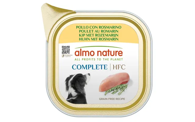 Almo Nature Hfc Dog Compl Chicken Rosemary1no 50g product image
