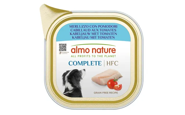 Almo Nature Hfc Dog Compl Cod Tomato 150g product image