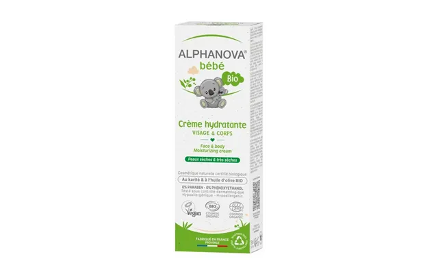 Alphanova Baby Organic Moisturizing Cream 75 Ml