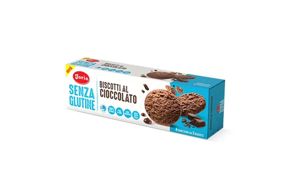 Alpipan Doria Chocolate Biscuits 4x37,5g