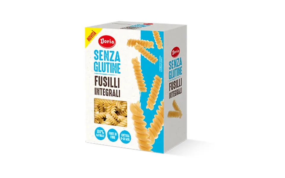 Alpipan Fusilli With Wholemeal Rice Flour Doria 400g
