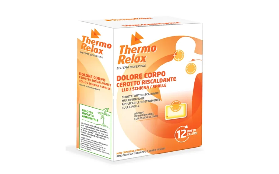 Alsipharma Body Pain Heating Patch Thermo Relax 1 Piece