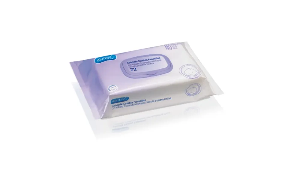 Alvita Diaper Wipes 72 Pieces