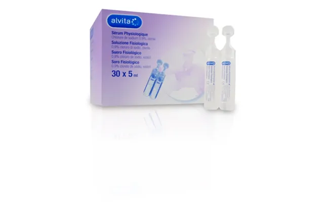 Alvita Saline Solution 30 Vials 5ml product image
