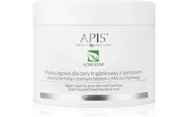 Apis Natural Cosmetics Acne-stop Professional Cleansing And Emollient Mask For Oily Skin With Acne Tendency 100 G