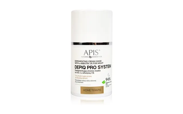 Apis Natural Cosmetics Home Terapis Regenerating Night Cream Mask For Hyperpigmented Skin 50 Ml