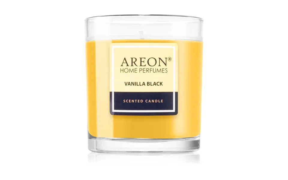 Areon Scented Candle Vanilla Black Scented Candle 120 G