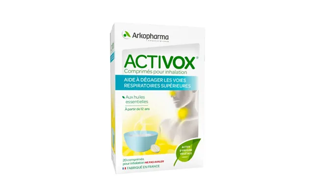 Arkopharma Activox Nose And Throat Essential Oils 20 Tablets For Inhalation