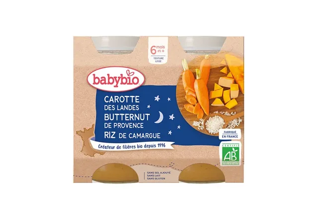 Babybio Dinner Pots - 6 Months And More