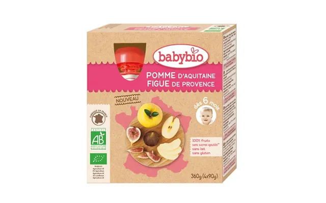 Babybio Fruit Bottles - 6 Months And