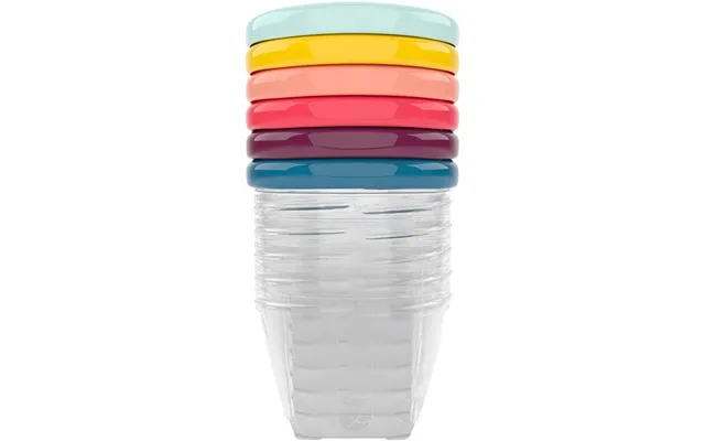 Babymoov Bowls Multicolor Bowl With Lid Color 6x180 Ml