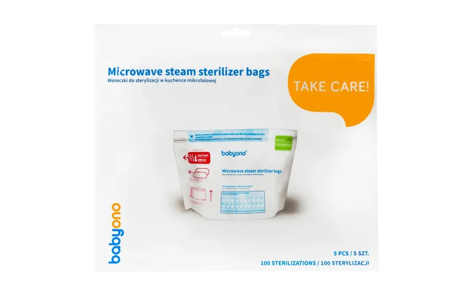 Babyono Take Care Microwave Sterilizing Bags 5pcs