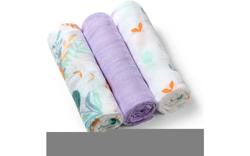 Babyono Take Care Natural Bamboo Diapers Cloth Diapers Purple 3 Pack