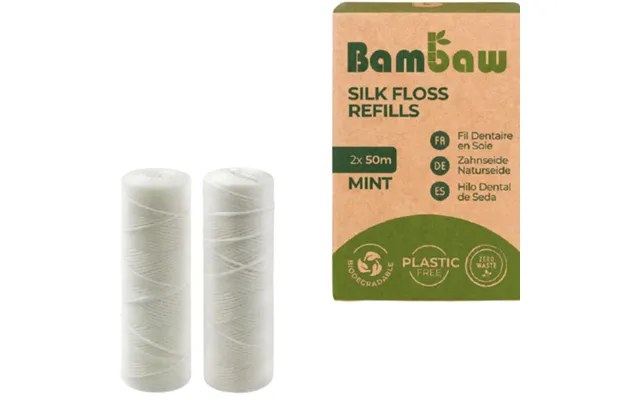 Bambaw Dental Floss 100 Meters 2 Pieces product image