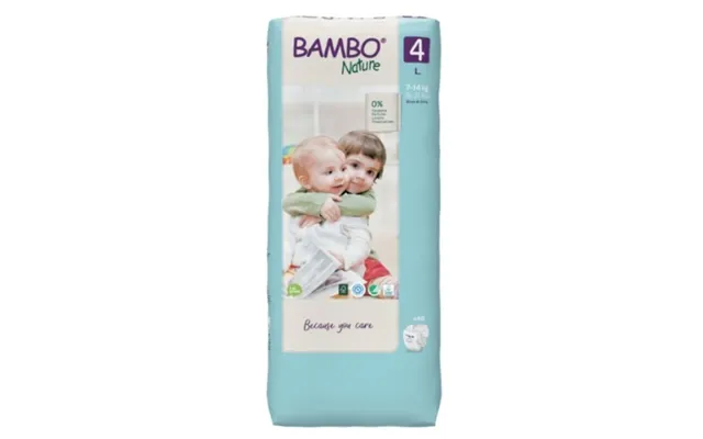 Bambo Natura Diapers L Size 4 From 7 To 14 Kg X48
