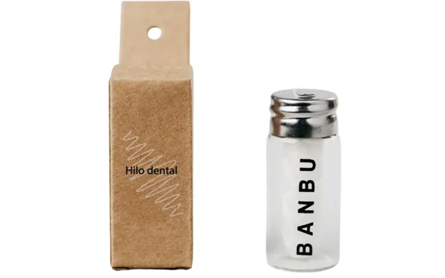 Banbu Dental Floss Glass Container product image