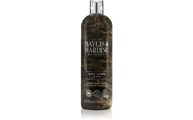 Baylis & Harding Elements Dark Amber & Fig Luxury Shower Gel 500 Ml