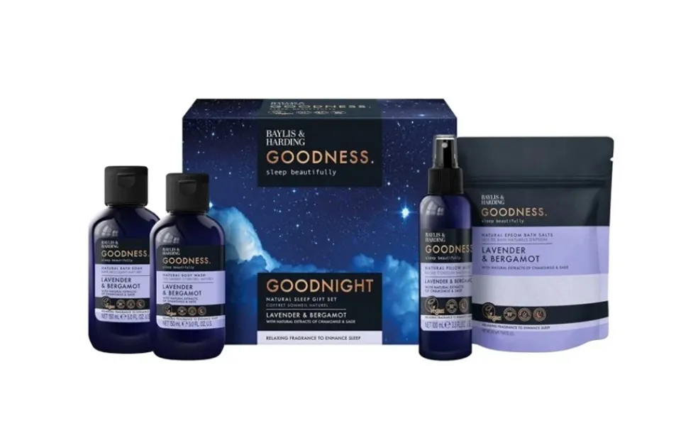 Baylis & Harding Goodness Goodnight Gift Set For Sleeping In Modo Naturale