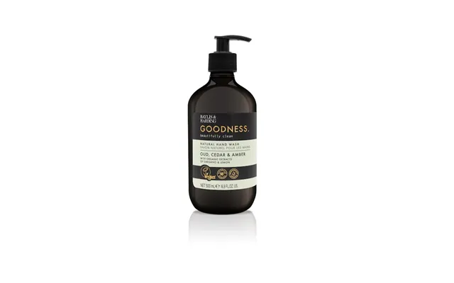 Baylis & Harding Goodness Oud - Cedar & Amber Sapone Liquido Naturale Mani 500 Ml
