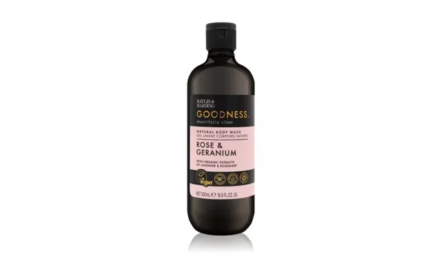 Baylis & Harding Goodness Rose & Geranium Flower Shower Gel 500 Ml
