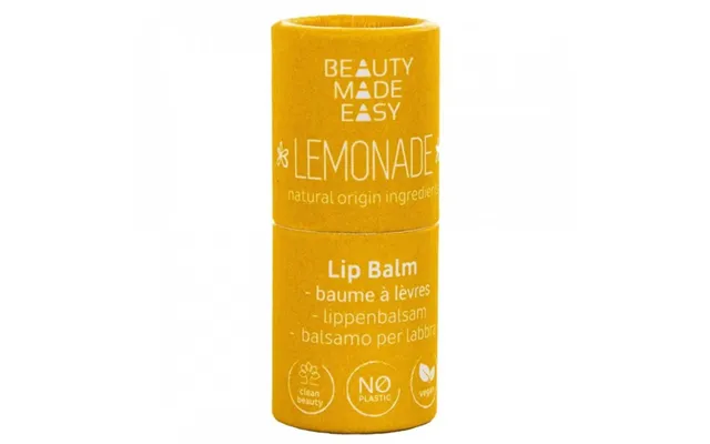 Beauty Made Easy Paper Tube Lip Balm Summertime Lemonade 5 50 G