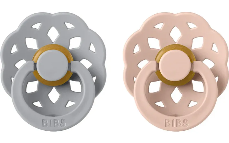 Bibs Boheme Natural Rubber Size 1 0 Months Cloud Pacifier Blush 2 Pcs