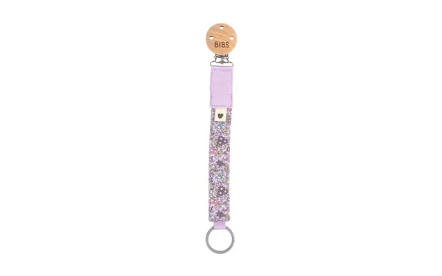 Bibs X Liberty Paci Braid Pacifier Clip Violet Sky 1pc
